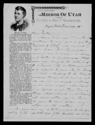 Letter from J. Frank Pickering, 29 December 1892 [LE-41587]