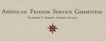 [Complete!] American Friends Service Committee Letters