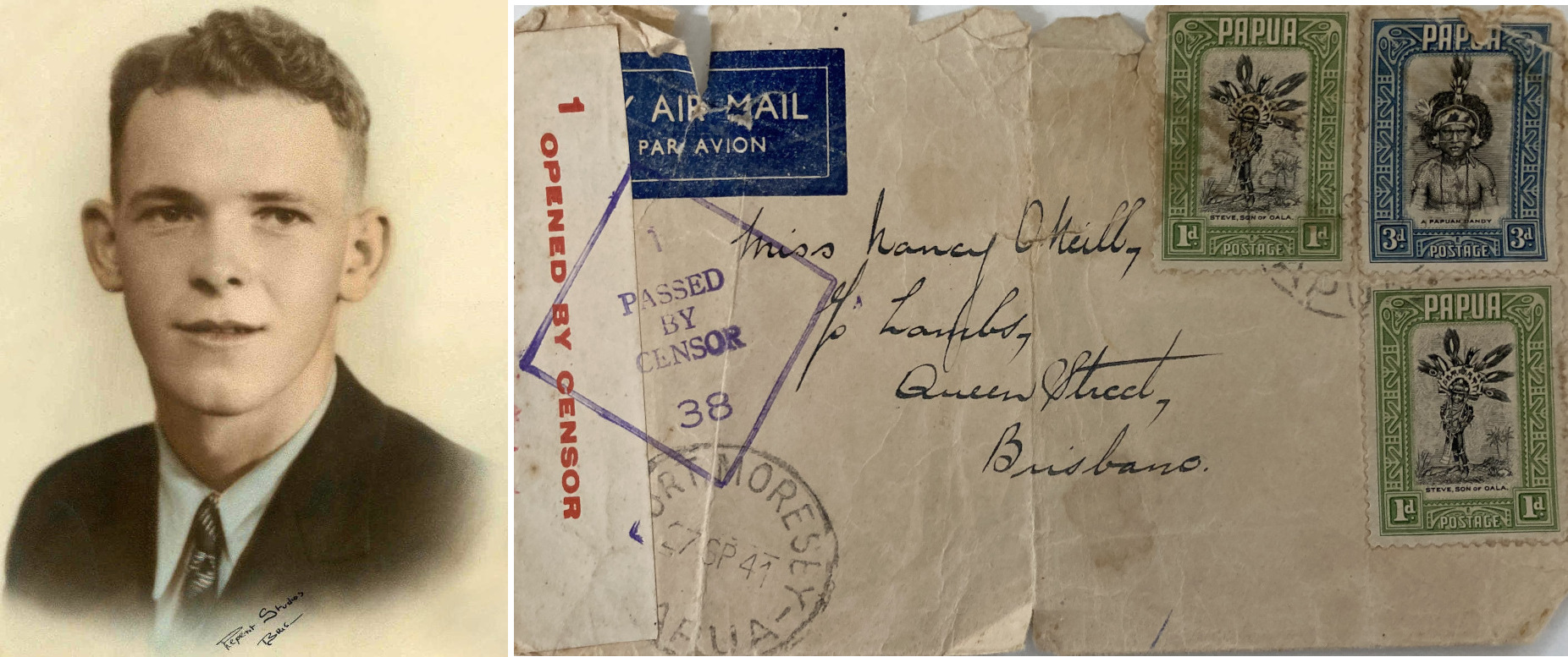 Alan and Nancy Hooper WW2 Correspondence, 1944