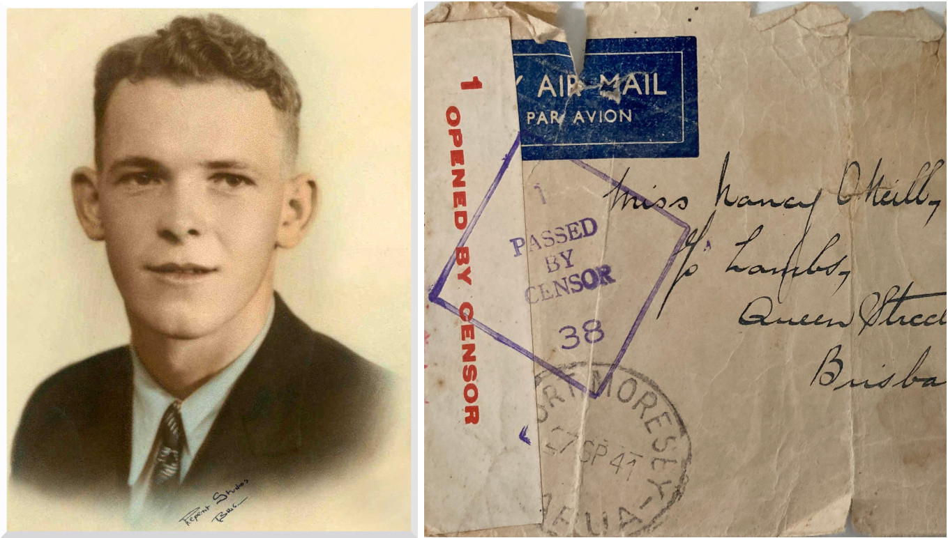Alan and Nancy Hooper WW2 correspondence, 1945