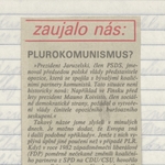 Čas Opis – September 1989