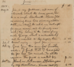 Watson Family Papers: "Slave Notebook"