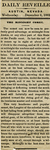 Newspaper Clippings, 1883